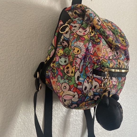Tokidoki x LeSportsac Multicolor Character Print A24A Backpack main image 8